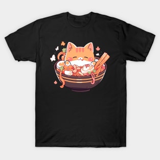 cat ramen T-Shirt